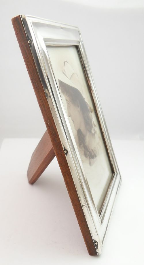 SOLID SILVER PHOTOGRAPH FRAME BIRMINGHAM 1920 - ADDITIONAL PHOTO 4