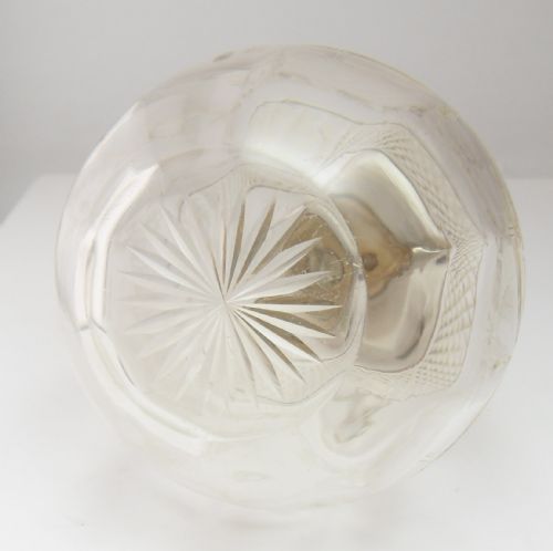 SILVER CUT AND ETCHED SCENT PERFUME BOTTLE BIRMINGHAM 1912 - ADDITIONAL PHOTO 4
