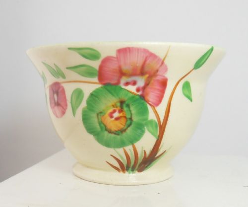 clarice cliff art deco sugar bowl corolla pattern - CATEGORY: ANTIQUE CERAMICS - DATED 1930