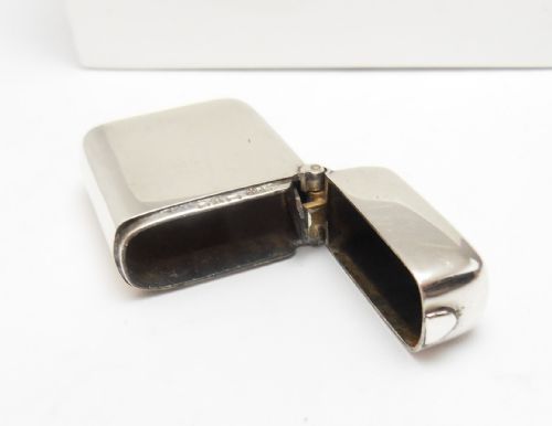 SILVER EDWARDIAN VESTA CASE CHESTER 1904 - ADDITIONAL PHOTO 4