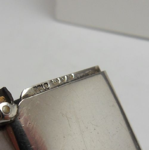 SILVER EDWARDIAN VESTA CASE CHESTER 1904 - ADDITIONAL PHOTO 6