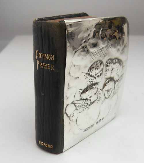 SILVER FRONTED BOOK OF COMMON PRAYER BIRMINGHAM 1904 - ADDITIONAL PHOTO 1