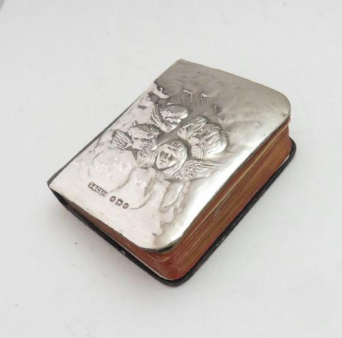 SILVER FRONTED BOOK OF COMMON PRAYER BIRMINGHAM 1904 - ADDITIONAL PHOTO 2