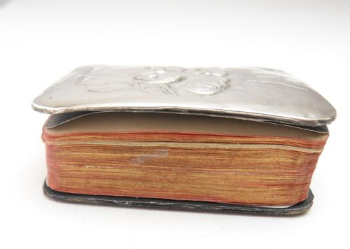 SILVER FRONTED BOOK OF COMMON PRAYER BIRMINGHAM 1904 - ADDITIONAL PHOTO 4