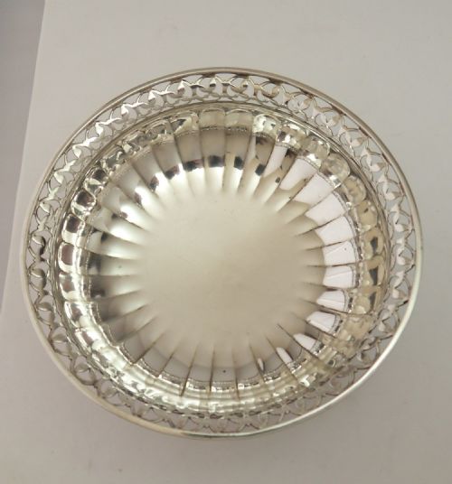 SILVER BON BON DISH BIRMINGHAM 1920 - ADDITIONAL PHOTO 2