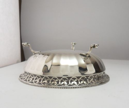 SILVER BON BON DISH BIRMINGHAM 1920 - ADDITIONAL PHOTO 3