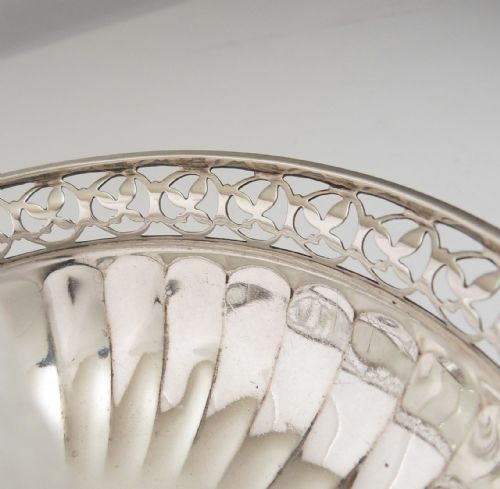 SILVER BON BON DISH BIRMINGHAM 1920 - ADDITIONAL PHOTO 5