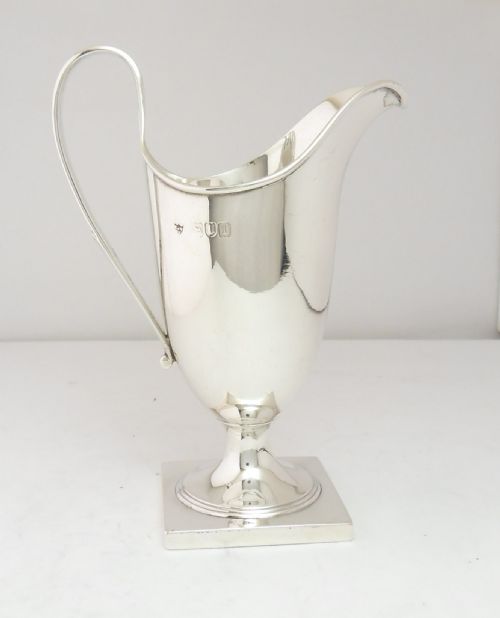 SUPERB EDWARDIAN SILVER CREAM JUG LONDON 1910 - ADDITIONAL PHOTO 1