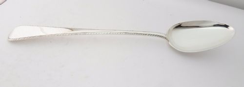 LARGE SILVER STUFFING SPOON EXETER 1865 - ADDITIONAL PHOTO 2