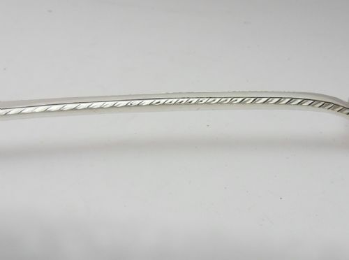 LARGE SILVER STUFFING SPOON EXETER 1865 - ADDITIONAL PHOTO 3