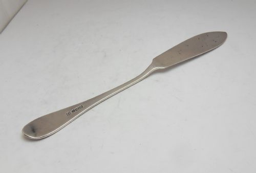 VICTORIAN SILVER BUTTER KNIFE SHEFFIELD 1892 - ADDITIONAL PHOTO 1