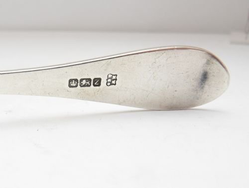 VICTORIAN SILVER BUTTER KNIFE SHEFFIELD 1892 - ADDITIONAL PHOTO 3