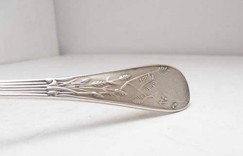 VICTORIAN SILVER BUTTER KNIFE SHEFFIELD 1892 - ADDITIONAL PHOTO 5