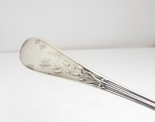 VICTORIAN SILVER BUTTER KNIFE SHEFFIELD 1892 - ADDITIONAL PHOTO 7