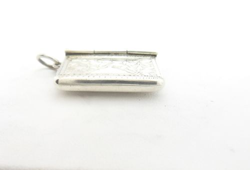 SILVER 'ENVELOPE' STAMP HOLDER BIRMINGHAM 1904 - ADDITIONAL PHOTO 3