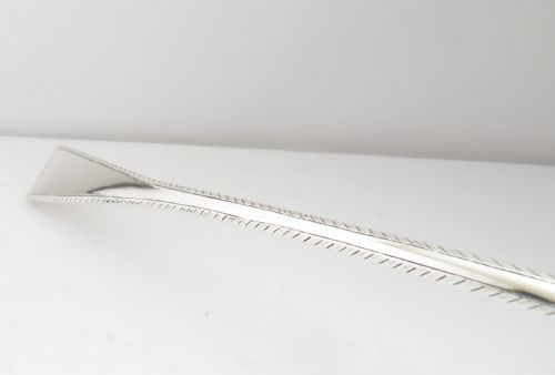 SUBSTANTIAL SILVER LADLE BY GEORGE ADAMS LONDON 1853 - ADDITIONAL PHOTO 6