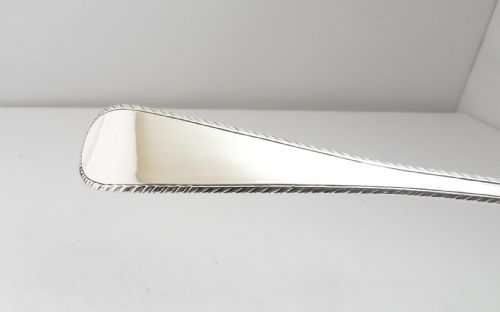 SUBSTANTIAL SILVER LADLE BY GEORGE ADAMS LONDON 1853 - ADDITIONAL PHOTO 7