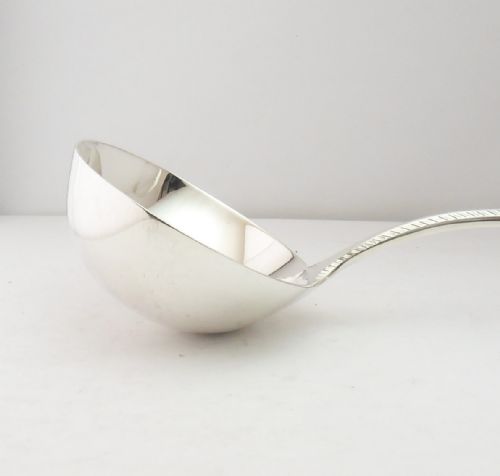 SUBSTANTIAL SILVER LADLE BY GEORGE ADAMS LONDON 1853 - ADDITIONAL PHOTO 9