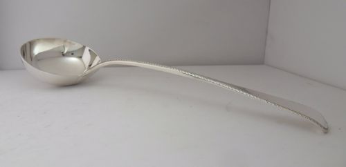 SUBSTANTIAL SILVER LADLE BY GEORGE ADAMS LONDON 1853 - ADDITIONAL PHOTO 10