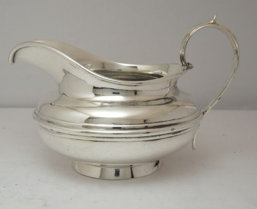 william iv silver cream jug london 1836 - CATEGORY: ANTIQUE SILVER - DATED 1850