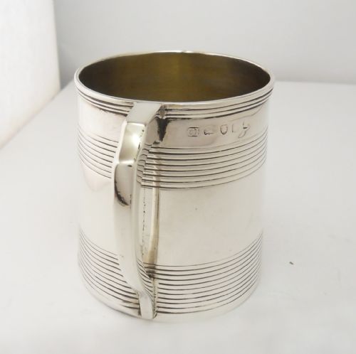 GEORGE III SILVER CHILD'S MUG C1810 BY CHARLES BOYTON - ADDITIONAL PHOTO 1
