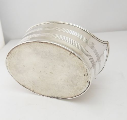 GEORGE III IRISH SILVER SALT HALLMARKED DUBLIN 1797 - ADDITIONAL PHOTO 3