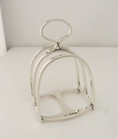 WALKER HALL 2 SLICE TOAST RACK SHEFFIELD 1911 - ADDITIONAL PHOTO 2
