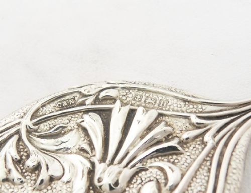 EXQUISITE SILVER CHATELAINE MIRROR BIRMINGHAM 1912 - ADDITIONAL PHOTO 6