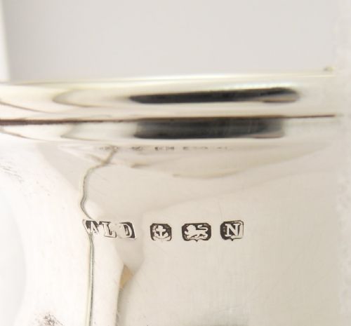 TWIN HANDLED SILVER TROPHY BIRMINGHAM 1937 - ADDITIONAL PHOTO 2