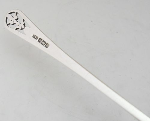 SUPERB SILVER PICKLE FORK SHEFFIELD 1905 - ADDITIONAL PHOTO 4
