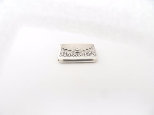 EDWARDIAN SILVER STAMP CASE BIRMINGHAM 1906 - ADDITIONAL PHOTO 7