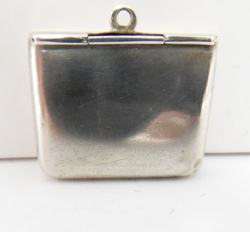 EDWARDIAN SILVER STAMP CASE BRIMINGHAM 1905 - ADDITIONAL PHOTO 7