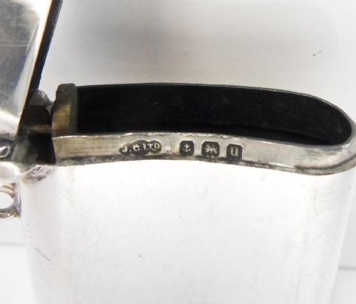 SILVER CURVED VESTA CASE BIRMINGHAM 1919 - ADDITIONAL PHOTO 5
