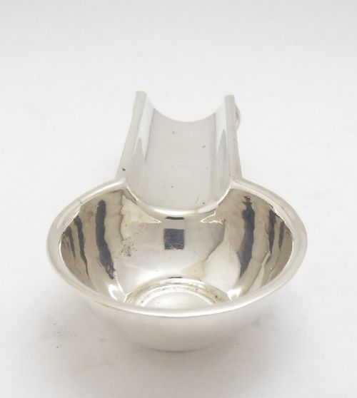 SUPERB SILVER CIGAR REST HALLMARKED CHESTER 1924 - ADDITIONAL PHOTO 4