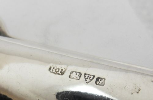 SUPERB SILVER CIGAR REST HALLMARKED CHESTER 1924 - ADDITIONAL PHOTO 7