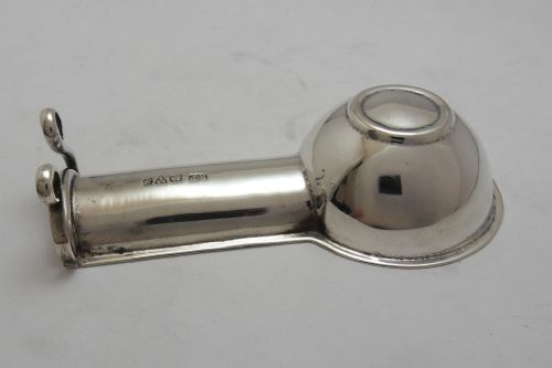 SUPERB SILVER CIGAR REST HALLMARKED CHESTER 1924 - ADDITIONAL PHOTO 8