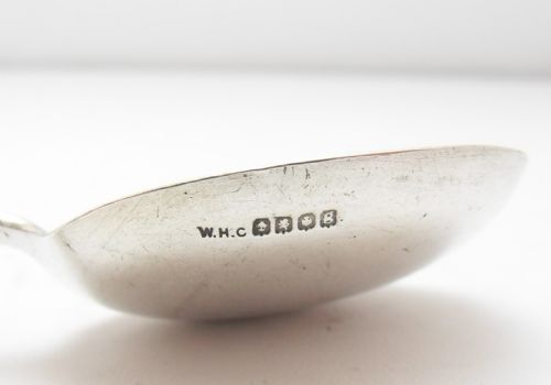 CHILD'S NURSERY RHYME SILVER SPOON GLASGOW 1929 - ADDITIONAL PHOTO 4