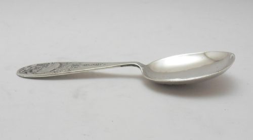 CHILD'S NURSERY RHYME SILVER SPOON GLASGOW 1929 - ADDITIONAL PHOTO 5