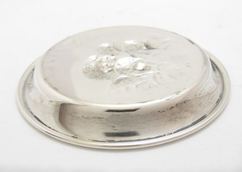 SILVER REYNOLD'S ANGELS PIN DISH LONDON 1906 - ADDITIONAL PHOTO 6