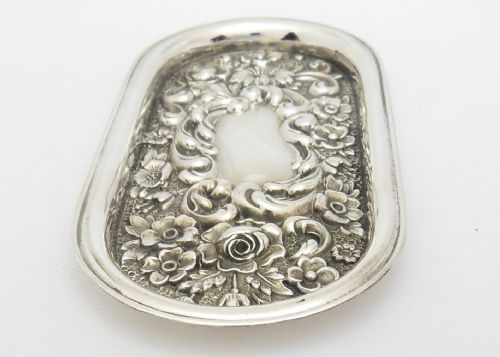 VICTORIAN SILVER PIN TRAY CHESTER 1898 - ADDITIONAL PHOTO 3