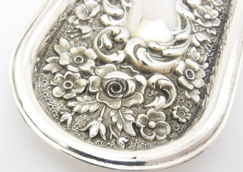 VICTORIAN SILVER PIN TRAY CHESTER 1898 - ADDITIONAL PHOTO 4