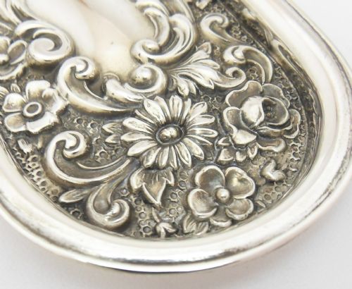 VICTORIAN SILVER PIN TRAY CHESTER 1898 - ADDITIONAL PHOTO 5
