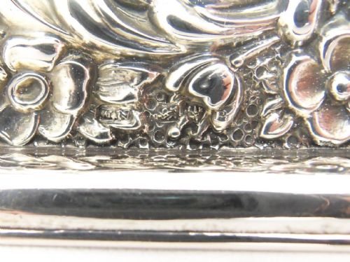 VICTORIAN SILVER PIN TRAY CHESTER 1898 - ADDITIONAL PHOTO 6