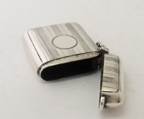 FINE SILVER VESTA CASE BIRMINGHAM 1914 - ADDITIONAL PHOTO 5