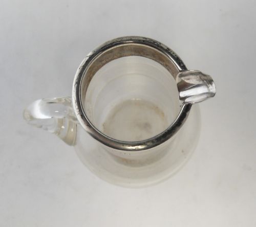 SILVER RIMMED JUG MATCH STRIKER LONDON 1902 - ADDITIONAL PHOTO 8