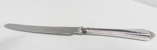 CASED SET OF SIX SILVER HANDLED TEA KNIVES SHEFFIELD 1937 - ADDITIONAL PHOTO 2