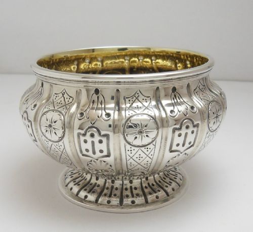victorian hunt and roskell silver bowl london 1854 - CATEGORY: ANTIQUE SILVER - DATED VICTORIAN