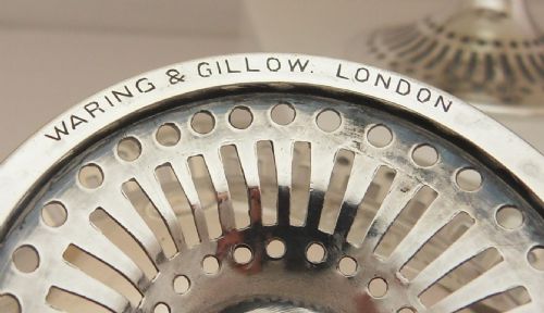 PAIR OF SILVER BONBON DISHES BY MAPPIN WEBB LONDON 1912 - ADDITIONAL PHOTO 7