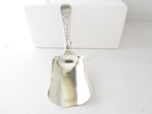 georgian silver caddy spoon london 1809 - CATEGORY: ANTIQUE SILVER - DATED GEORGIAN