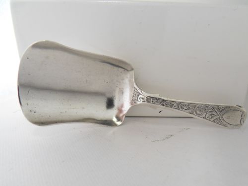 GEORGIAN SILVER CADDY SPOON LONDON 1809 - ADDITIONAL PHOTO 1
